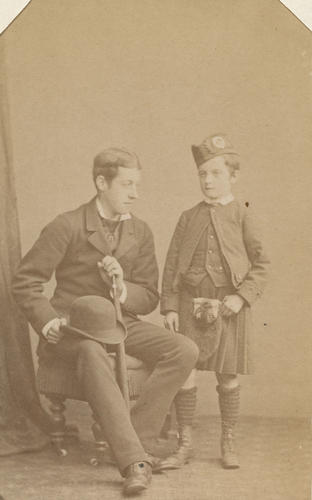The Hon: Arthur & Francis Hay, sons of Lord Erroll. [Photographs, English Portraits. Volume 70. ]