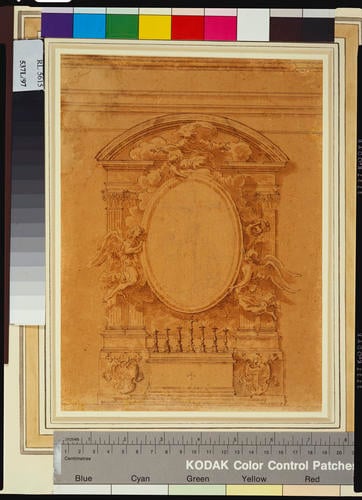A study for the high altar, S. Tommaso da Villanueva, Castel Gandolfo