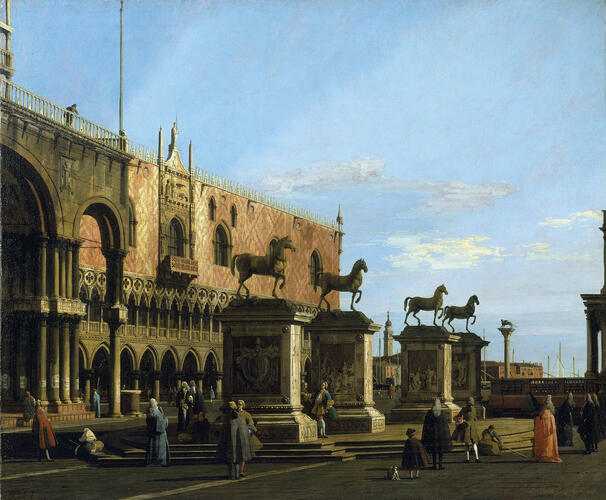 Capriccio View of the Piazzetta with the Horses of San Marco