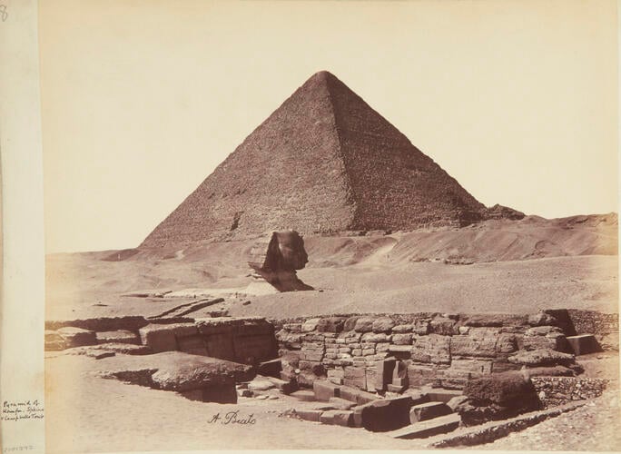 Pyramid of Khufu, Sphinx and Campbell's Tomb