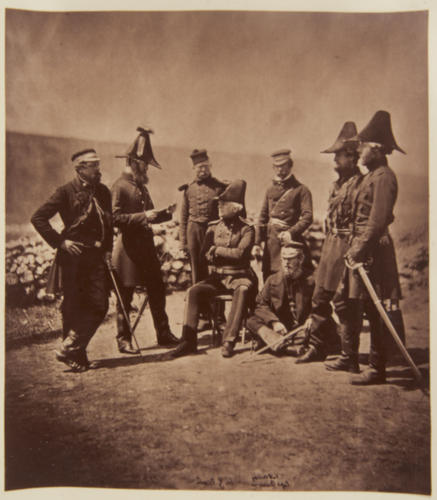 Sir George Brown and his staff Sir George Brown and his staff