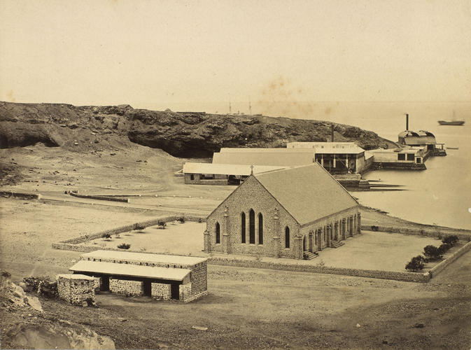 St Peter's Church, Aden : Prince of Wales Tour of India 1875-6