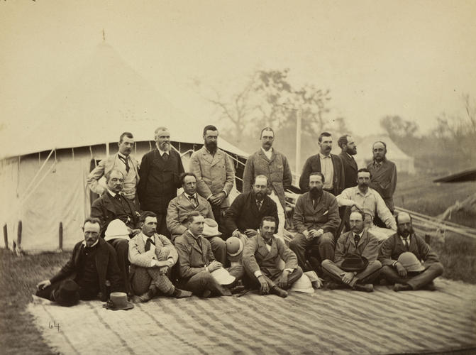 King Edward VII, when Prince of Wales, with Sir Henry Ramsay and their Party King Edward VII, when Prince of Wales, with Sir Henry Ramsay and their Party