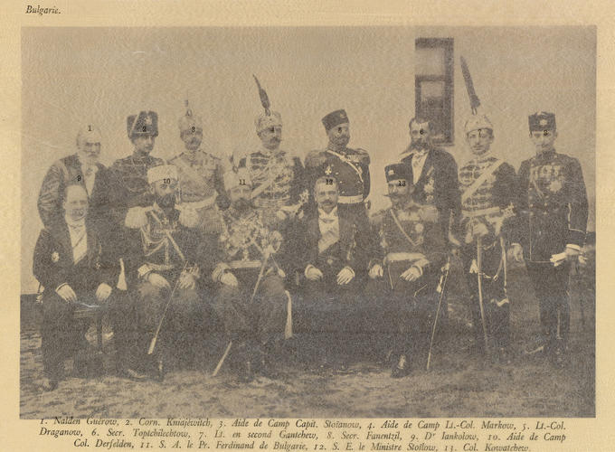 Representatives of Bulgaria at the coronation of Nicholas II, Emperor of Russia Representatives of Bulgaria at the coronation of Nicholas II, Emperor of Russia