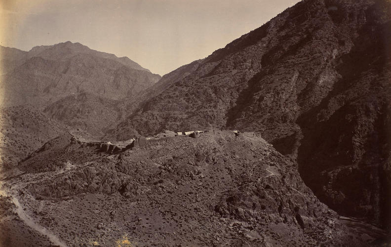 Front of the Fort of Ali Masjid