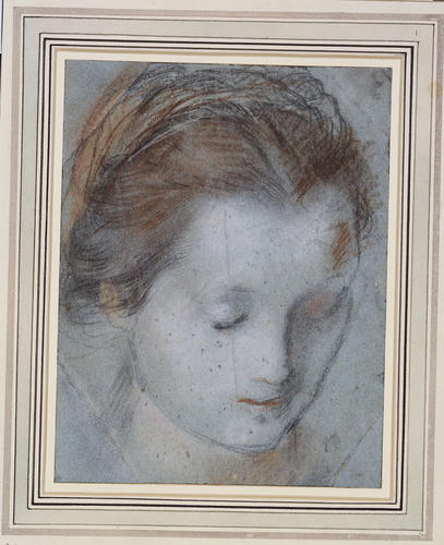 The head of a woman The head of a woman