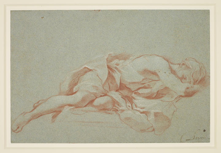A sleeping figure A sleeping figure