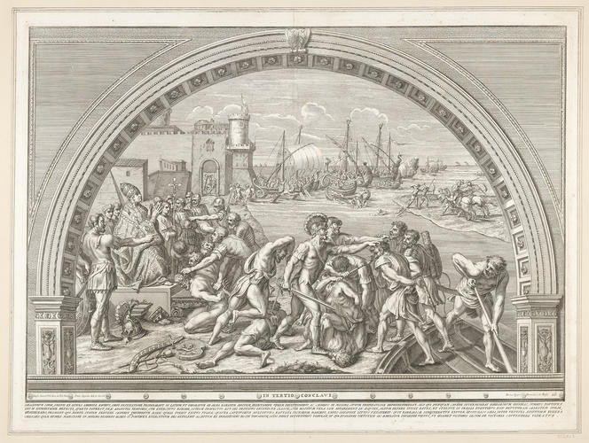 The Sea Victory at Ostia [from the Stanza dell'Incendio]