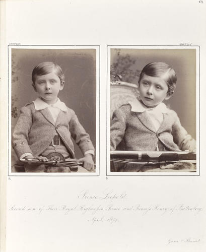 Prince Leopold of Battenberg, 1894 [in Portraits of Royal Children Vol. 41 1893-1894]