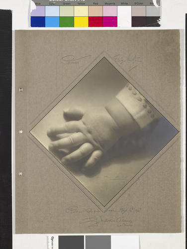 Princess Elizabeth (b. 1926), hand study, 6 May 1927
