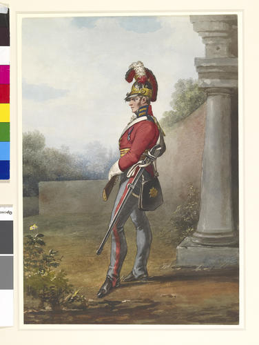 British Army. Private, Life Guards. About 1816