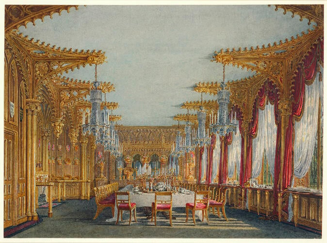 The Gothic Dining Room, Carlton House