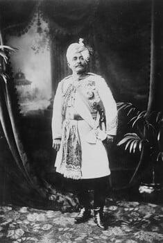 Maharaja Sir Pratab Singh of Idar (1845-1922)