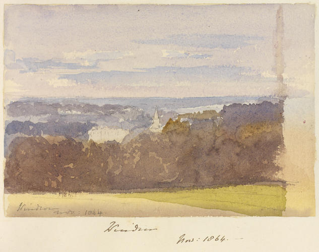 Master: SKETCHES FROM NATURE V. R. 1862 TO 1866
Item: Windsor Master: SKETCHES FROM NATURE V. R. 1862 TO 1866
Item: Windsor