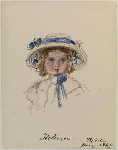 Master: Sketches of the Royal Children by V. R. from 1841-1859
Item: Helena