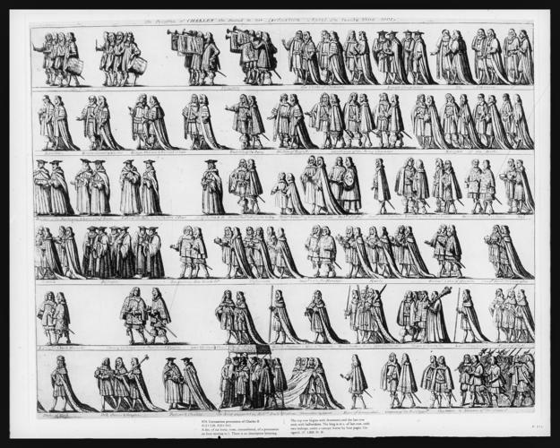 Coronation procession of Charles II Coronation procession of Charles II