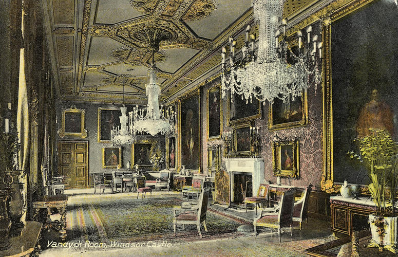 The Van Dyck Room, Windsor Castle