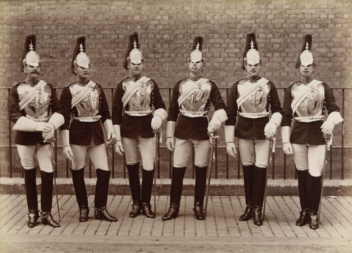 Six Troopers from the Royal Horse Guards who served in the Anglo-Egyptian War