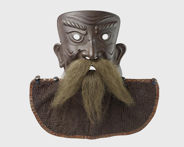 Face mask (sōmen) Face mask (sōmen)