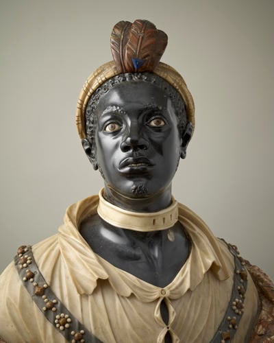 Bust of an enslaved man