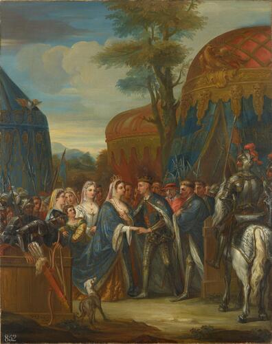 The Meeting between Henry V and the Queen of France