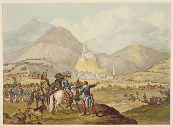 The British and French Armies at Biar, Valencia, 12th April 1813 The British and French Armies at Biar, Valencia, 12th April 1813