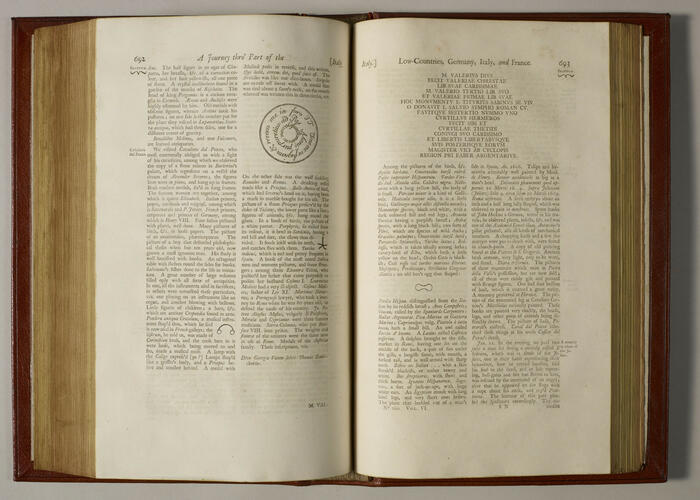 A Collection of voyages and travels . . . with a general preface giving an account of the progress of trade and navigation . . . ; v. 6 / John Churchill A Collection of voyages and travels . . . with a general preface giving an account of the progress of trade and navigation . . . ; v. 6 / John Churchill