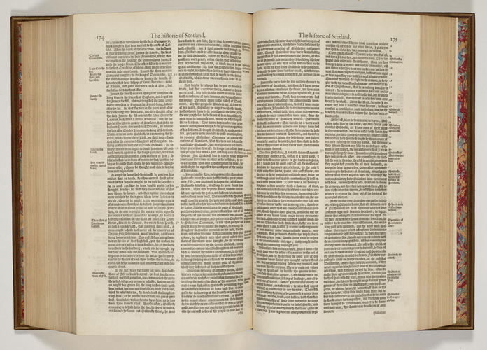 The First and second volumes of chronicles . . . / first collected and published by Raphaell Holinshed, William Harrison and others ; now newlie augmented and continued to the yeare 1586 by John Hooke The First and second volumes of chronicles . . . / first collected and published by Raphaell Holinshed, William Harrison and others ; now newlie augmented and continued to the yeare 1586 by John Hooke