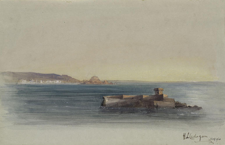 Fort St Aubin, St Helier and Elizabeth Castle, Jersey