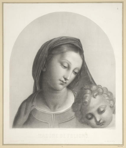 The Virgin and Child [detail from `The Madonna di Foligno?]