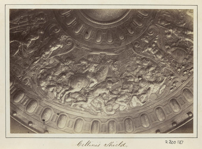 'Cellini's Shield'; The Parade Shield 'Cellini's Shield'; The Parade Shield