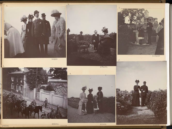 Group photograph, Hvidore. [Hvidore, 1908. ]