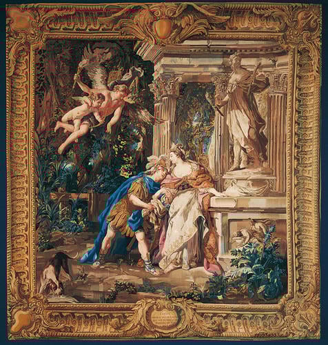 Master: The Story of Jason
Item: Jason pledges his faith to Medea, who promises to help him with her sorcery Master: The Story of Jason
Item: Jason pledges his faith to Medea, who promises to help him with her sorcery