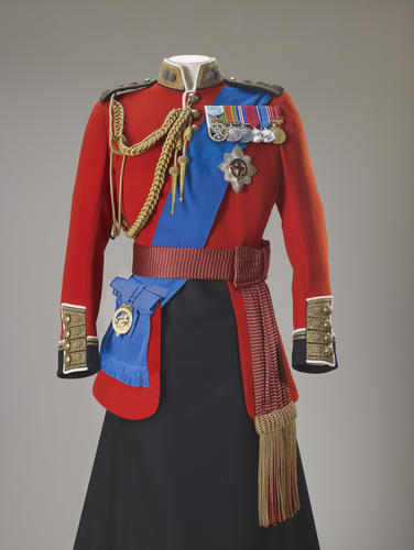 Full dress tunic of the Colonel-in-Chief of the Grenadier Guards