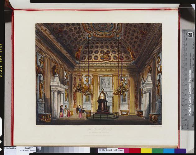 The History of the royal residences of Windsor Castle, St James's Palace, Carlton House, Kensington Palace, Hampton Court, Buckingham House and Frogmore ; v. 2 / by W. H. Pyne