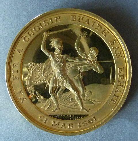 Tribute medal to the 42nd Regiment from the London Highland Society