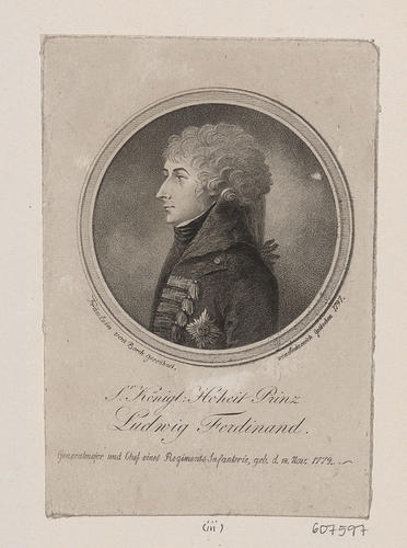 Sr. Konigl. Holeit Prinz Ludwig Ferdinand
