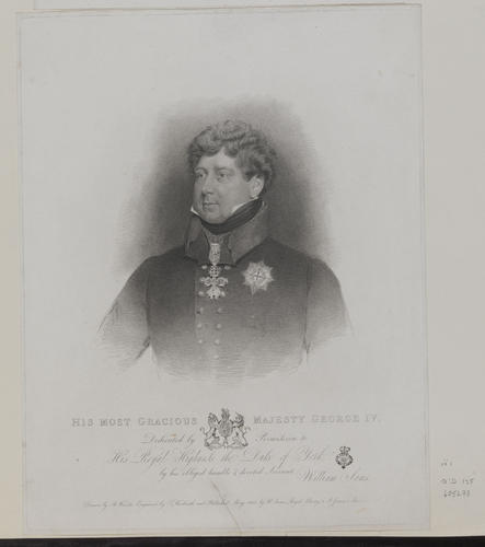 HIS MOST GRACIOUS MAJESTY GEORGE IV