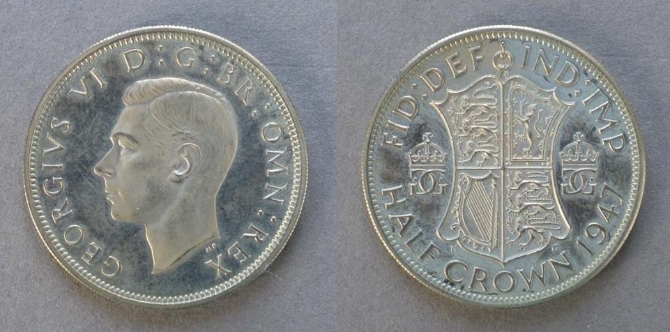 George VI Proof halfcrown George VI Proof halfcrown