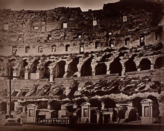 'Interior of the Coliseum'