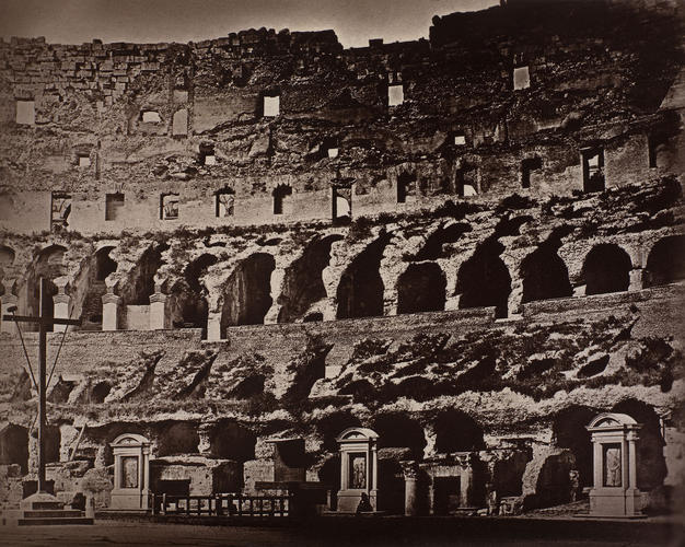 'Interior of the Coliseum' 'Interior of the Coliseum'