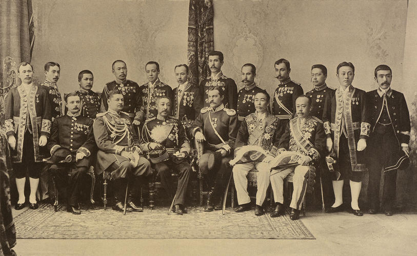 Representatives of Japan at the coronation of Nicholas II, Emperor of Russia