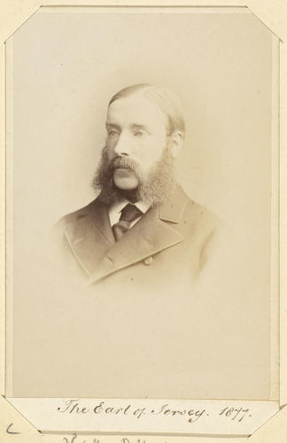 The Earl of Jersey. 1877. [Royal Household Portraits. Volume 55. ]