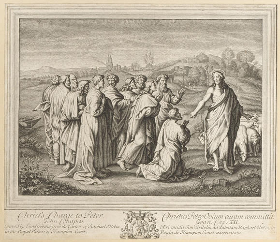 Master: Set of prints reproducing Raphael's Cartoons
Item: Christ's Charge to Peter Master: Set of prints reproducing Raphael's Cartoons
Item: Christ's Charge to Peter