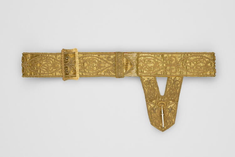 King George VI's Coronation Girdle, also worn by King Charles III