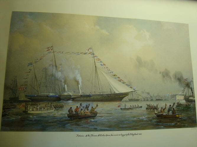 Arrival in England of Princess Alexandra of Denmark, 7 March 1863