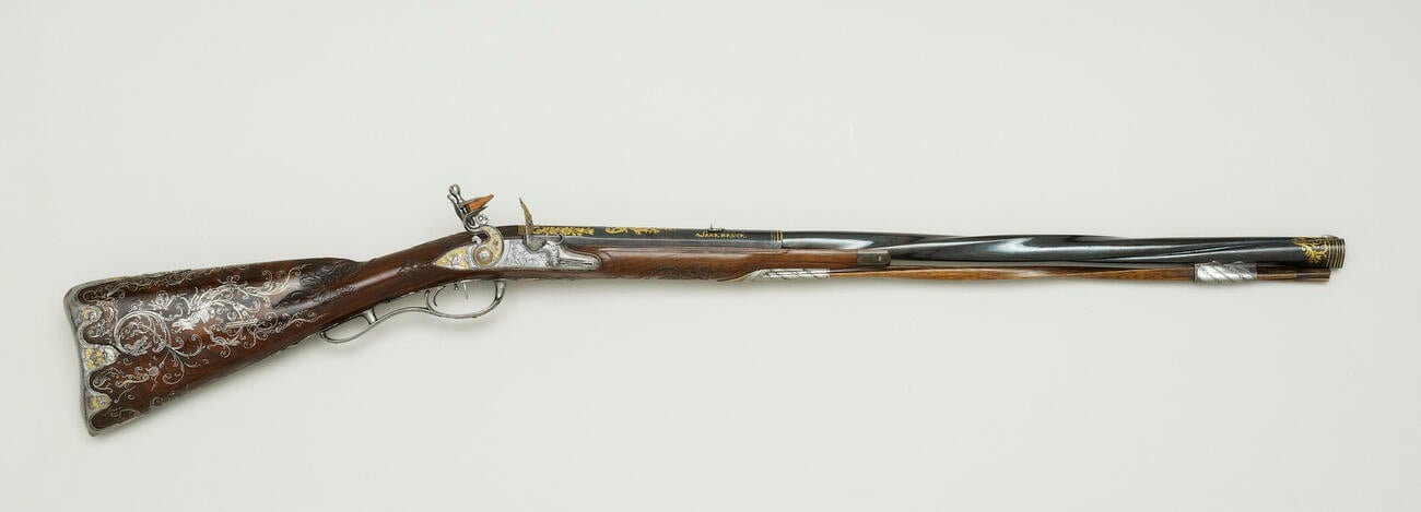 Flintlock sporting rifle (Pirschbüchse)