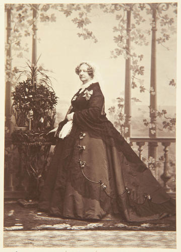 Caroline Amelia, Princess of Schleswig-Holstein, Dowager Queen of Denmark, 1868 [Photographic Portraits Vol. 4/62 1861-1876]