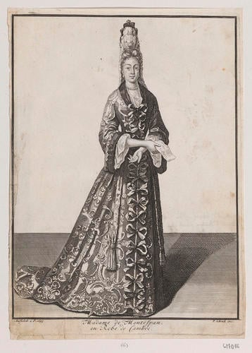 Madame de Montespan en Robe de Cambre