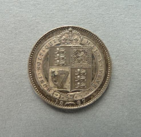 Victoria 'Jubilee head' shilling